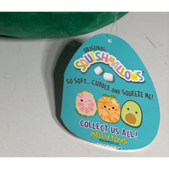 Squishmallows Austin the Avocado 8” Plush NWT Kelly Toy Soft Cute Kawaii Green - Picture 7 of 8